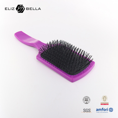 Özel Logo Masöz Fırçası ve Ev İçin Eğri Dalga Tasarımı ile Havalandırılmış Çözme Fırçası