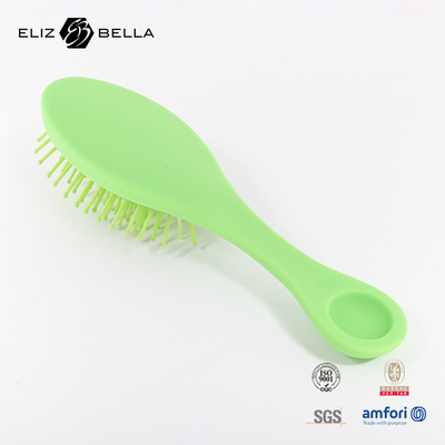 Özel Logo Yeni Tasarım 100% Labirent Biyo-Degradasyonlu Eğri Havalandırma Saç fırçası Kadınlar için Çelişkili Saç fırçası