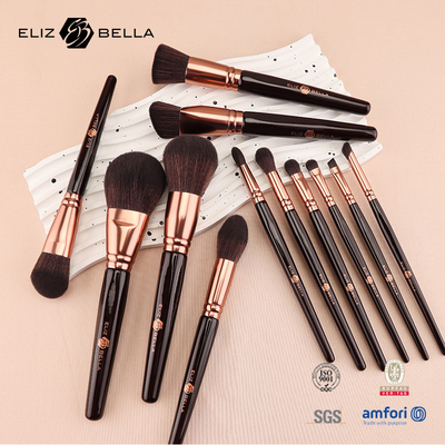 Profesyonel tedarikçiler tarafından BLUSHER uygulaması için özel kozmetik fırça seti