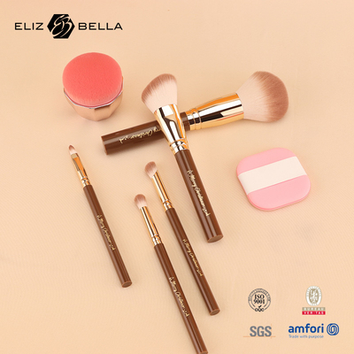 BLUSHER, CONCEALER, Kaş Kalemi, Eyeliner,OEM / ODM siparişleri ile kullanılan seyahat makyaj fırçası seti hoş geldiniz