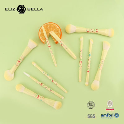 Metal Saplı Seyahat Makyaj Fırça Seti Mükemmel Makyaj İçin Seyahat Esas